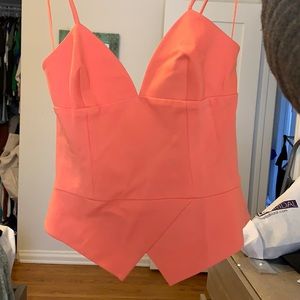 Trina Turk Sample Sale Top Size Small - Salmon